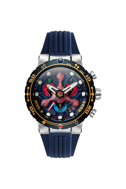 Nubeo Men's 48mm Opportunity Star Trek First Contact Day Limited Edition Strap Watch