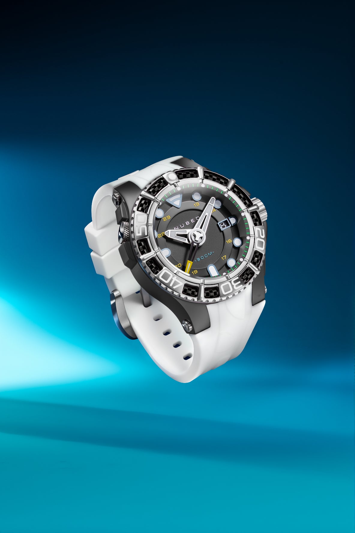Nubeo Men's 50mm Manta Automatic Limited Edition Specialty Strap