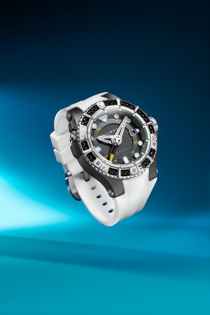 Nubeo Men's 50mm Manta Automatic Limited Edition Specialty Strap Watch