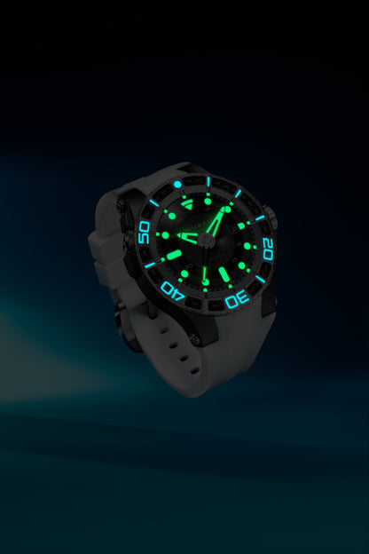 Nubeo Men's 50mm Manta Automatic Limited Edition Specialty Strap Watch