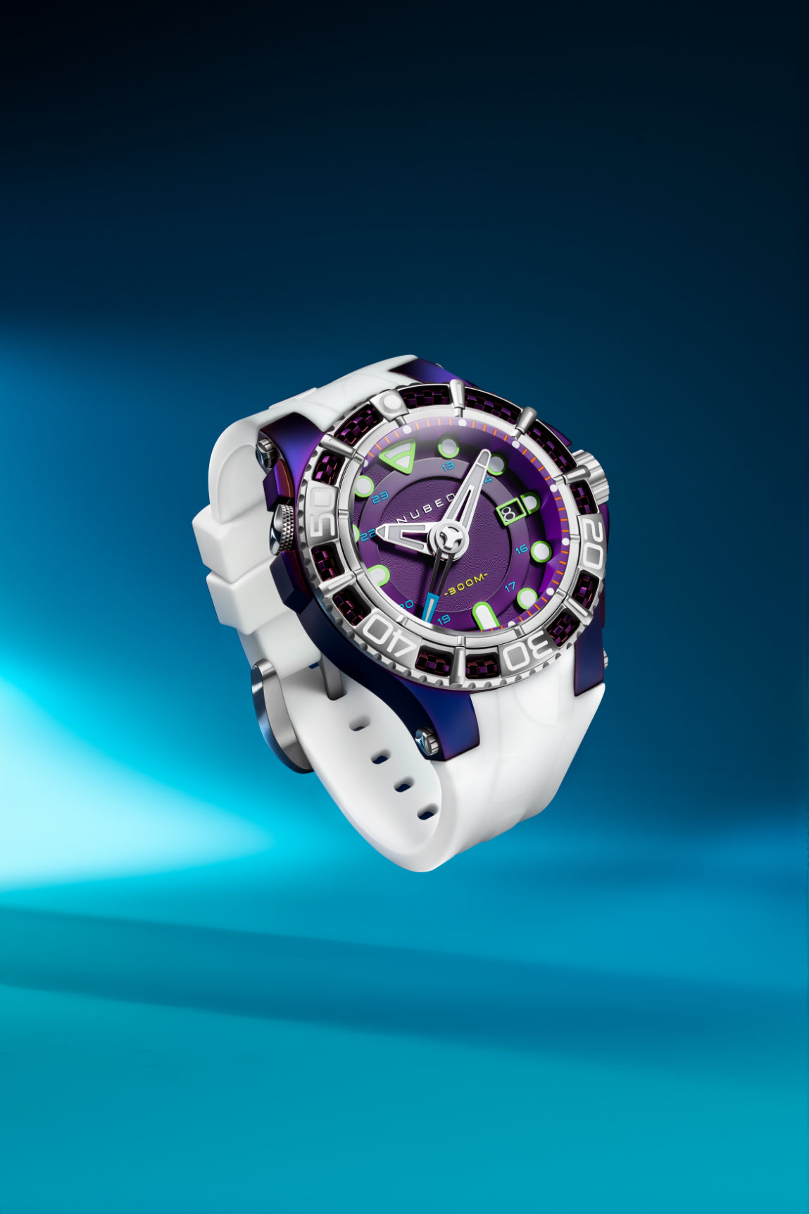 Nubeo Men's 50mm Manta Automatic Limited Edition Specialty Strap