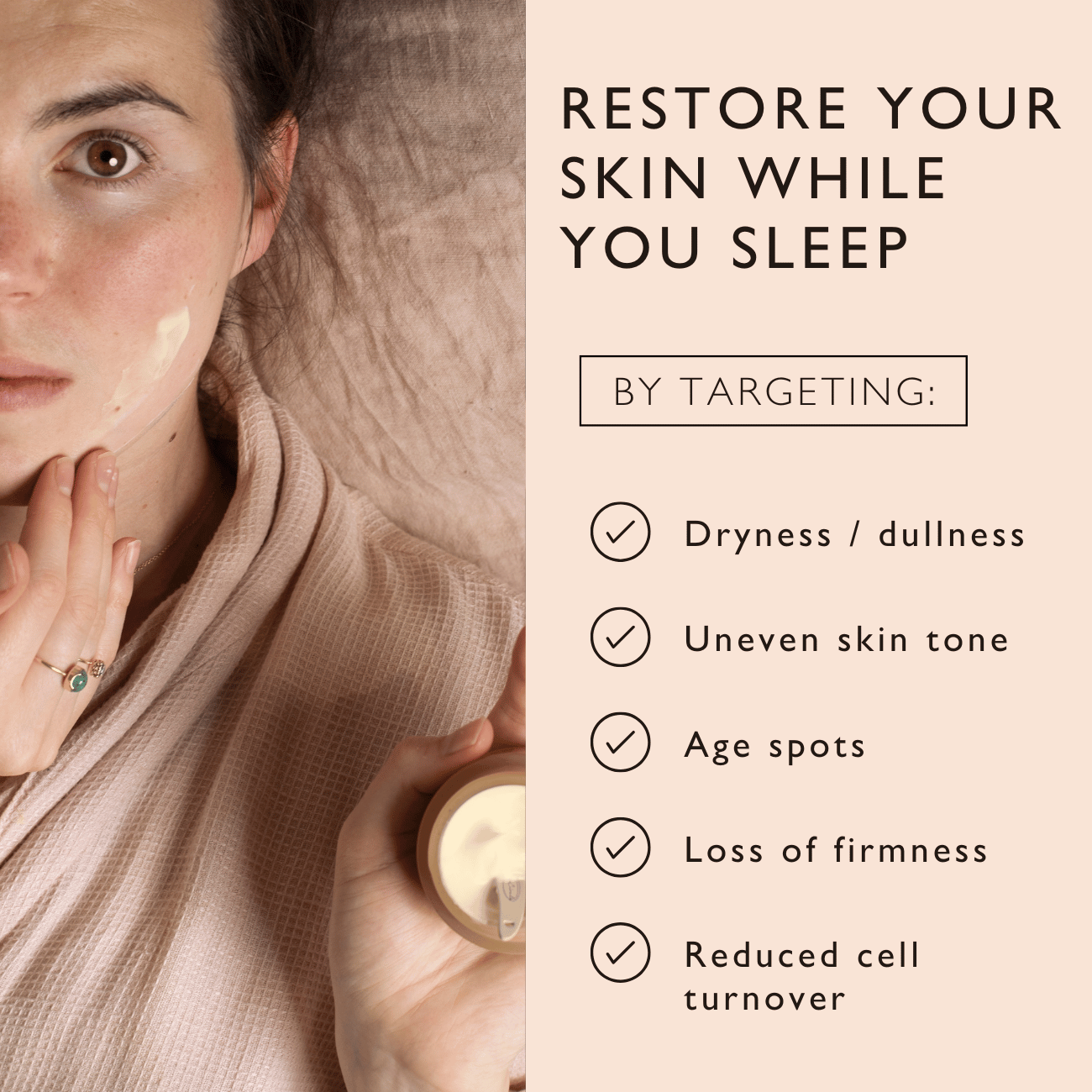 UpCircle Night Cream w/ Hyaluronic Acid & Niacinamide