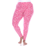 White Mark Women's Cheetah Printed Leggings