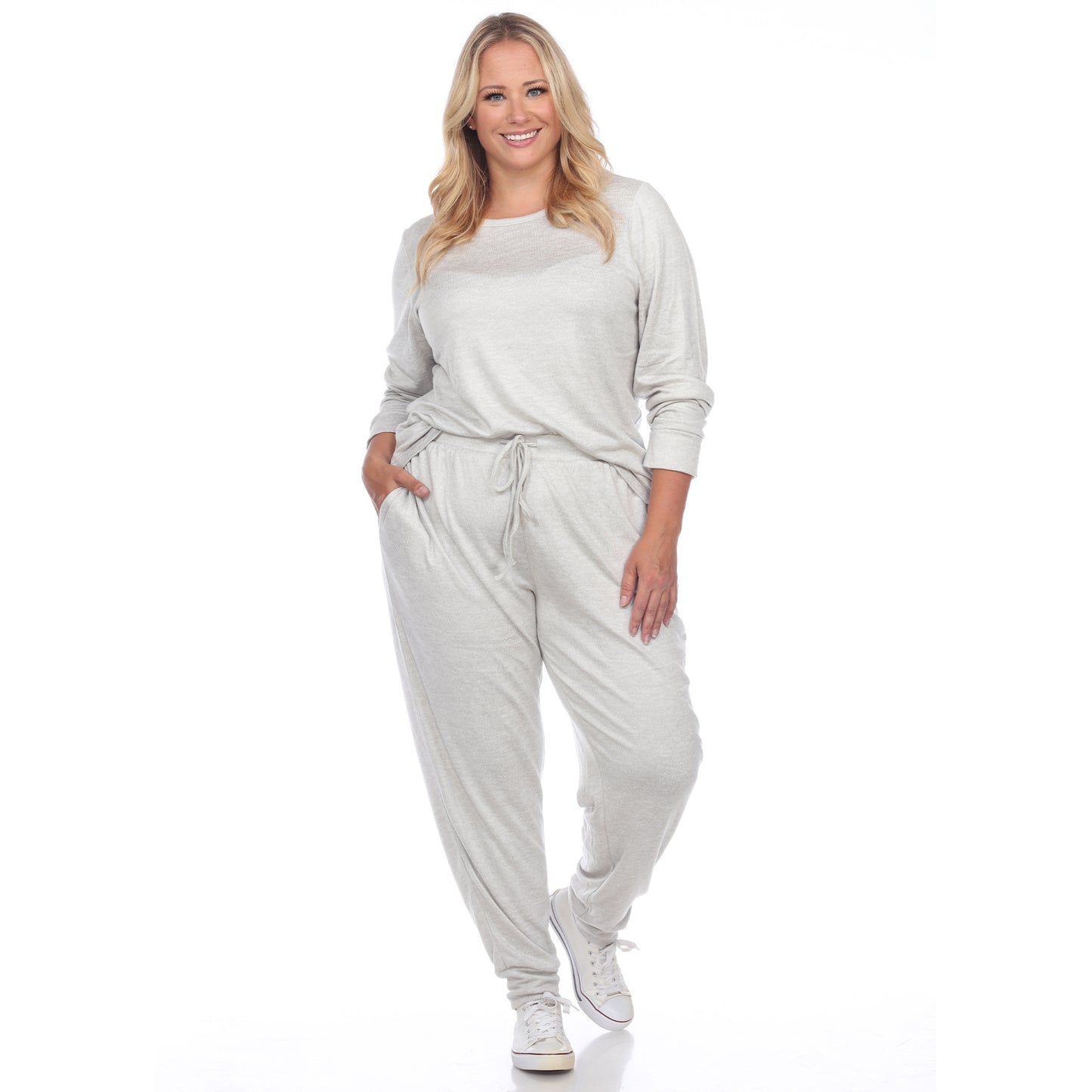 White Mark Women's 2-Piece Lounge Set