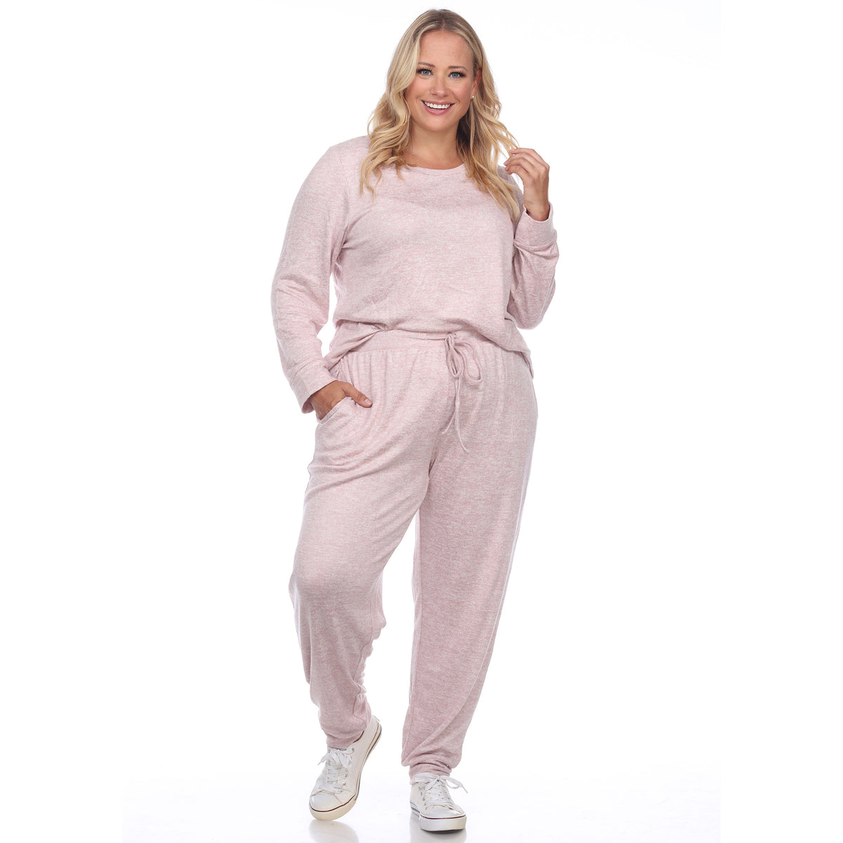 White Mark Women's 2-Piece Lounge Set