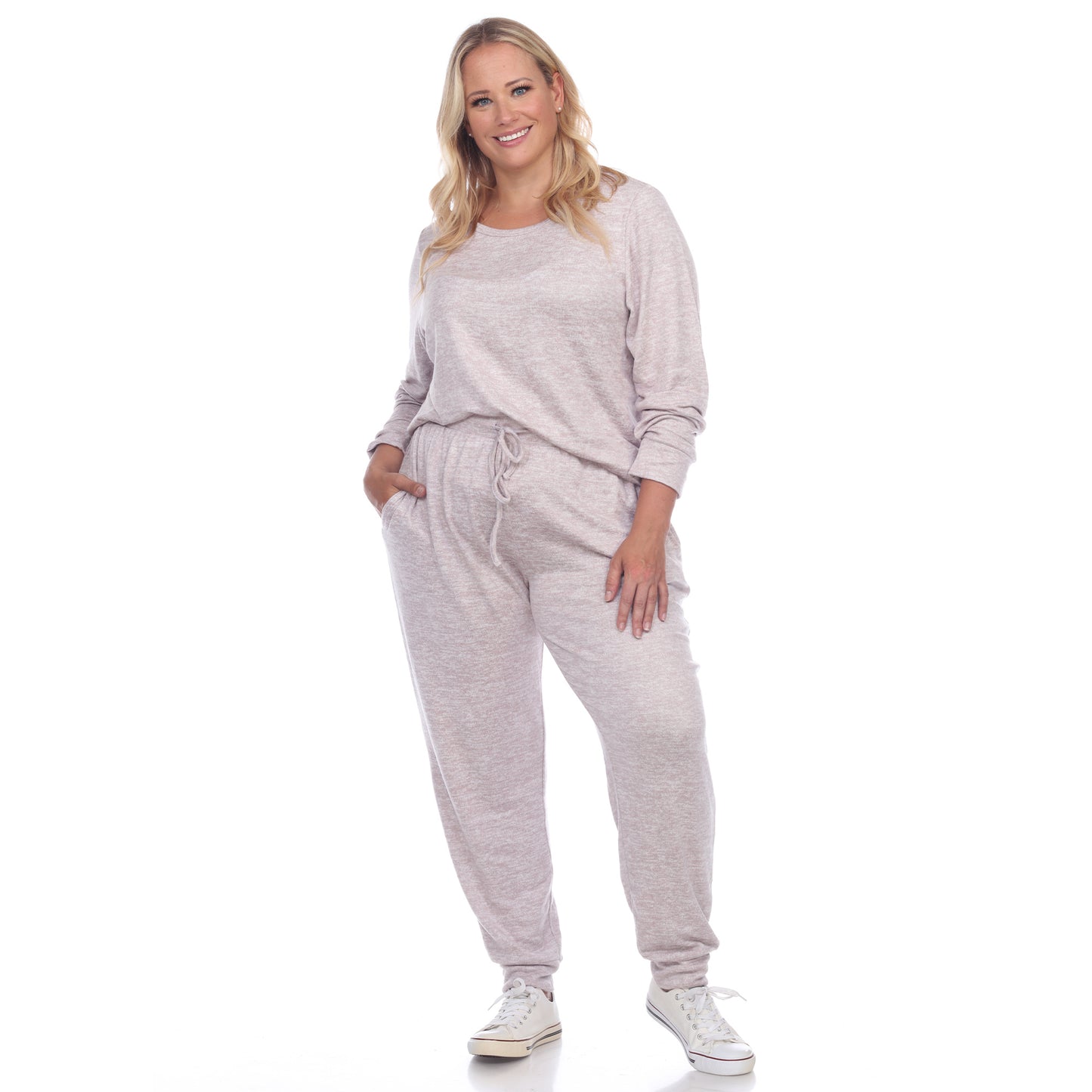 White Mark Women's 2-Piece Lounge Set