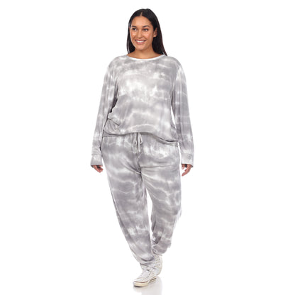 White Mark Women's 2-Piece Lounge Set