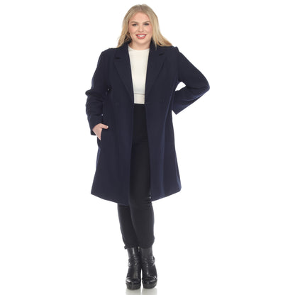 White Mark Women's Classic Walker Coat