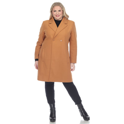 White Mark Women's Classic Walker Coat