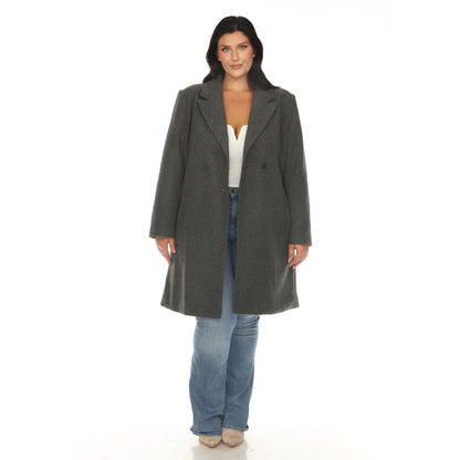 White Mark Women's Classic Walker Coat