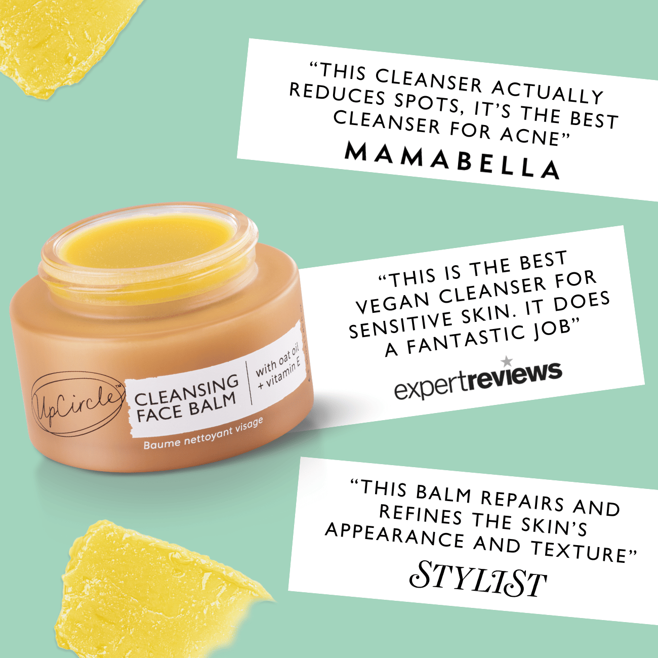 UpCircle Cleansing Face Balm w/ Oat Oil & Vitamin E