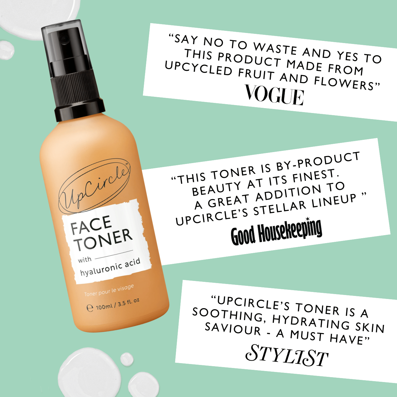 UpCircle Face Toner w/ Hyaluronic Acid