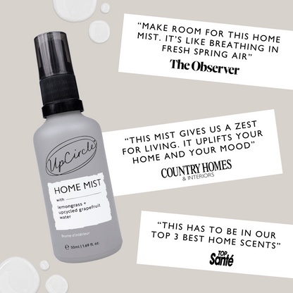 UpCircle Home Mist with Lemongrass + Grapefruit
