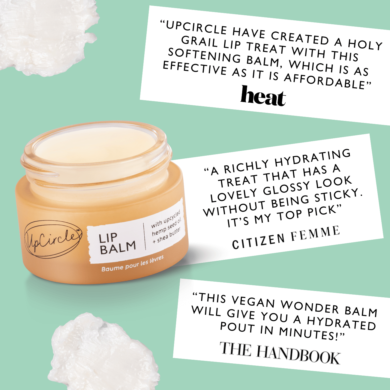 UpCircle Lip Balm with Hemp Seed Oil