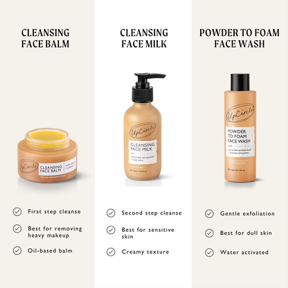 UpCircle Powder to Foam Face Wash with Willow Bark & Papaya Enzymes