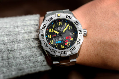RGMT Men's 46mm Field Master Automatic VE-Day 80th Anniversary Watch