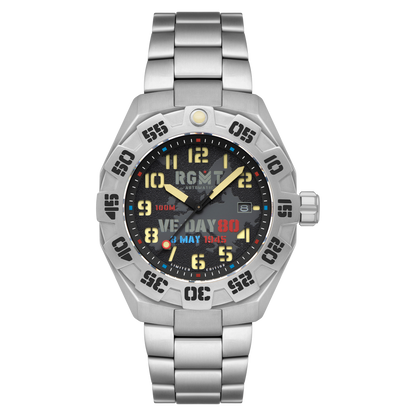 RGMT Men's 46mm Field Master Automatic VE-Day 80th Anniversary Watch