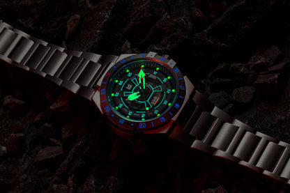 RGMT Men's 47mm Himars Automatic Bracelet Watch