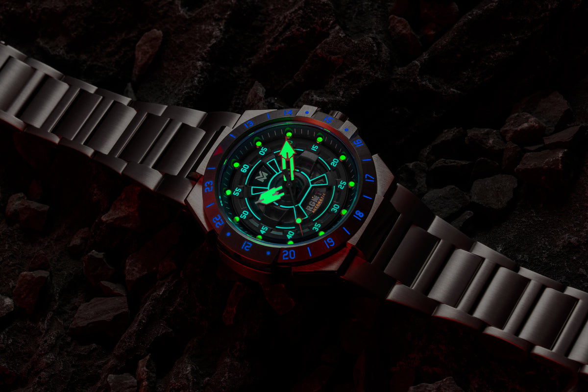 RGMT Men's 47mm Himars Automatic Bracelet Watch