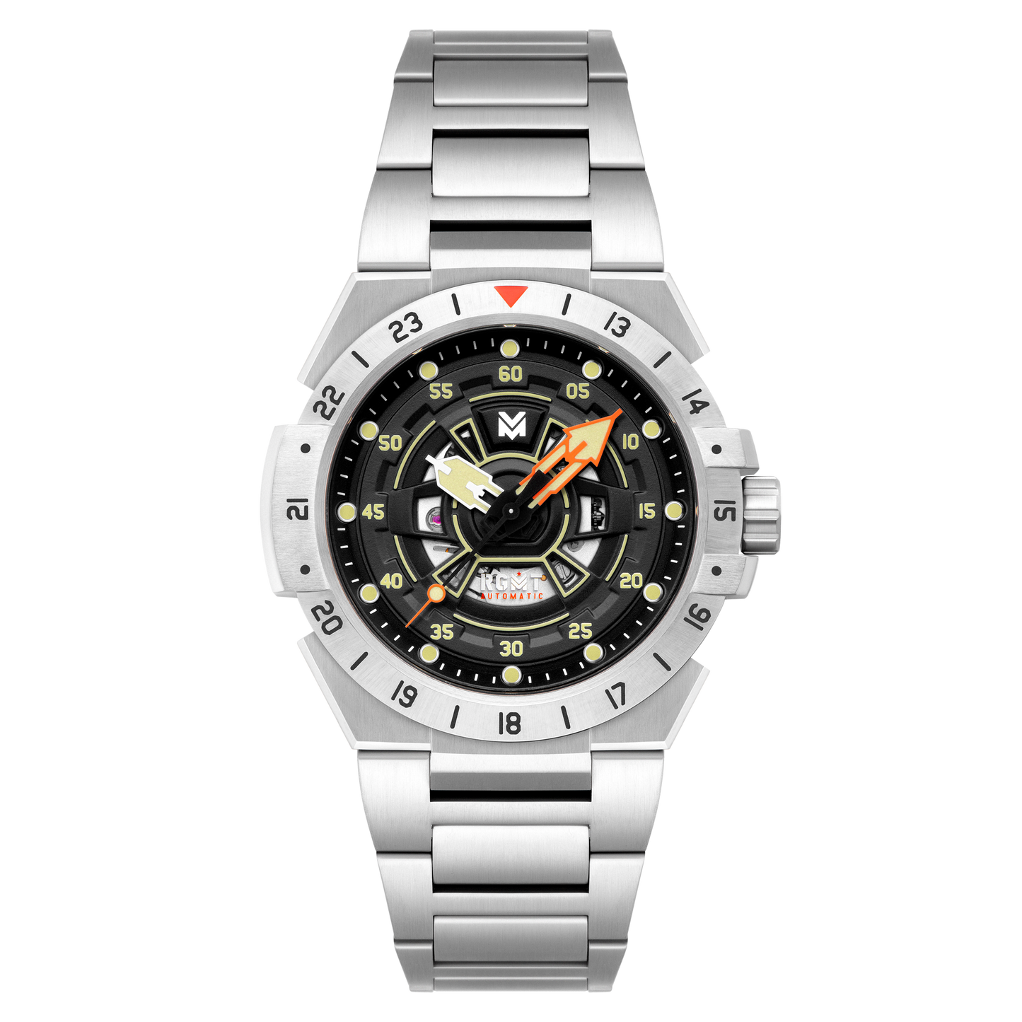 RGMT Men's 47mm Himars Automatic Bracelet Watch