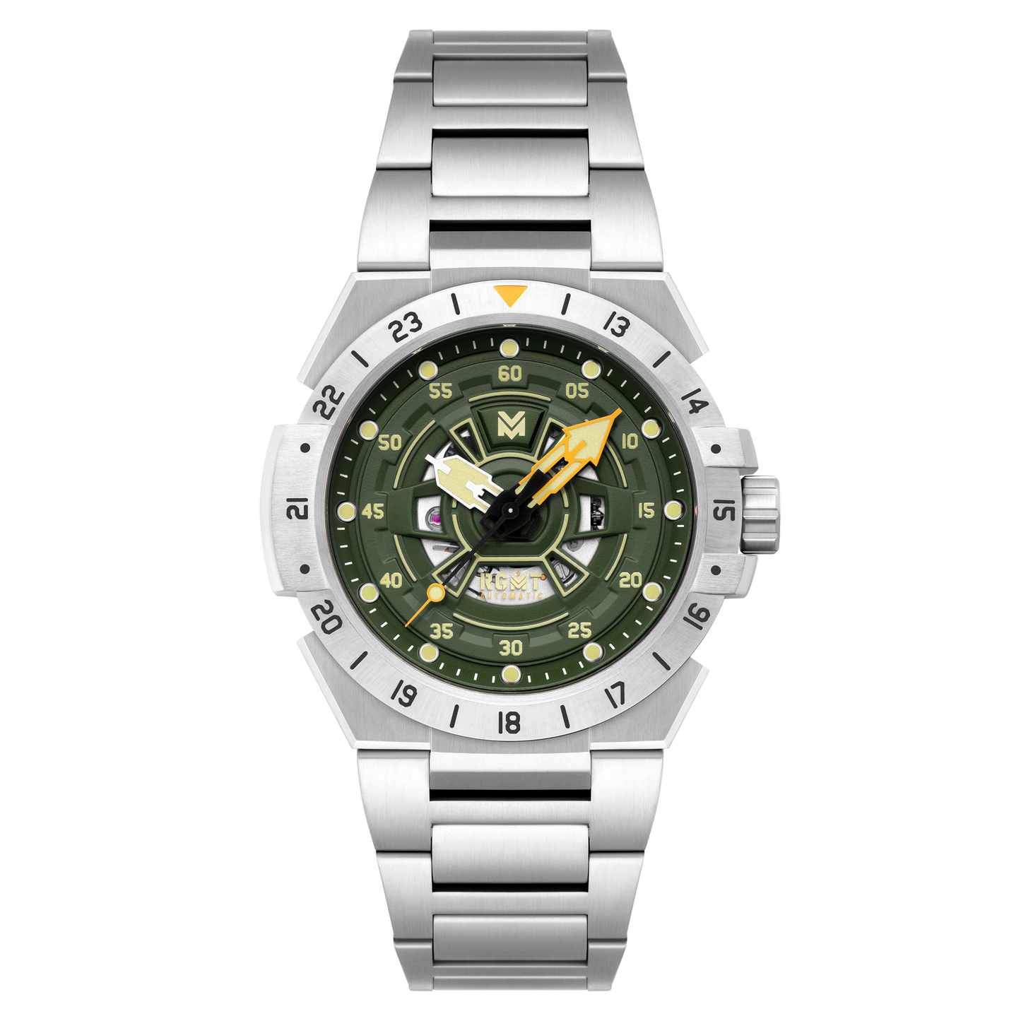 RGMT Men's 47mm Himars Automatic Bracelet Watch