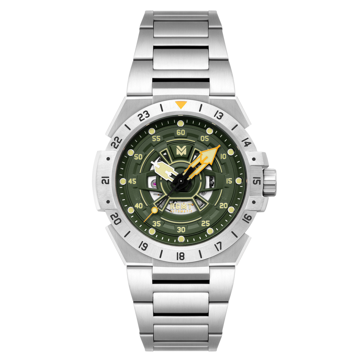 RGMT Men's 47mm Himars Automatic Bracelet Watch