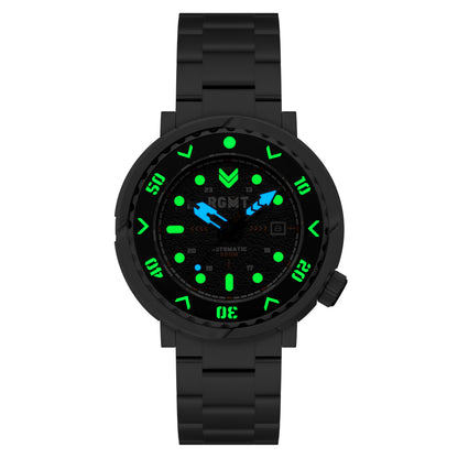 RGMT Men's 48mm Zumwalt Automatic Date Bracelet Watch