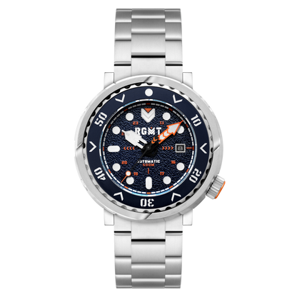RGMT Men's 48mm Zumwalt Automatic Date Bracelet Watch