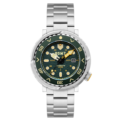 RGMT Men's 48mm Zumwalt Automatic Date Bracelet Watch