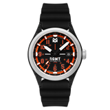 RGMT Men's 43mm Defender Automatic Limited Edition Silicone Strap Watch