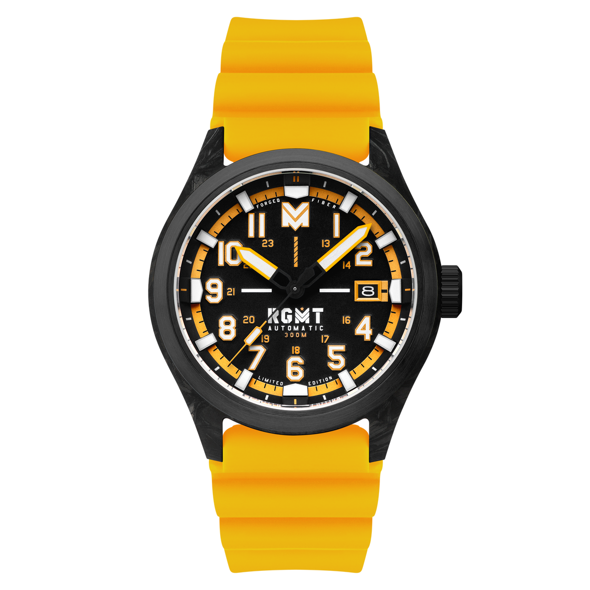 RGMT Men's 43mm Defender Automatic Limited Edition Silicone Strap Watch