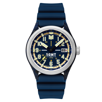 RGMT Men's 43mm Defender Automatic Limited Edition Silicone Strap Watch