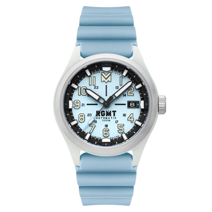 RGMT Men's 43mm Defender Automatic Limited Edition Silicone Strap Watch