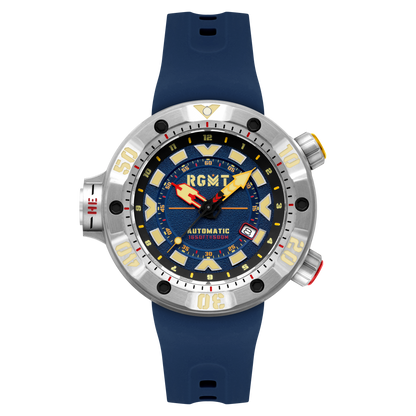 RGMT Men's 50mm Depth Charge Automatic Silicone Strap Watch