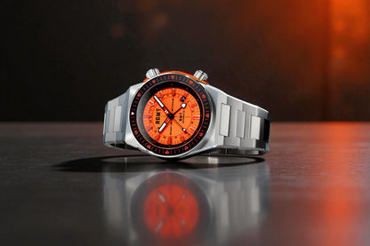 RGMT Men's 44mm Marksman Automatic GMT Bracelet Watch