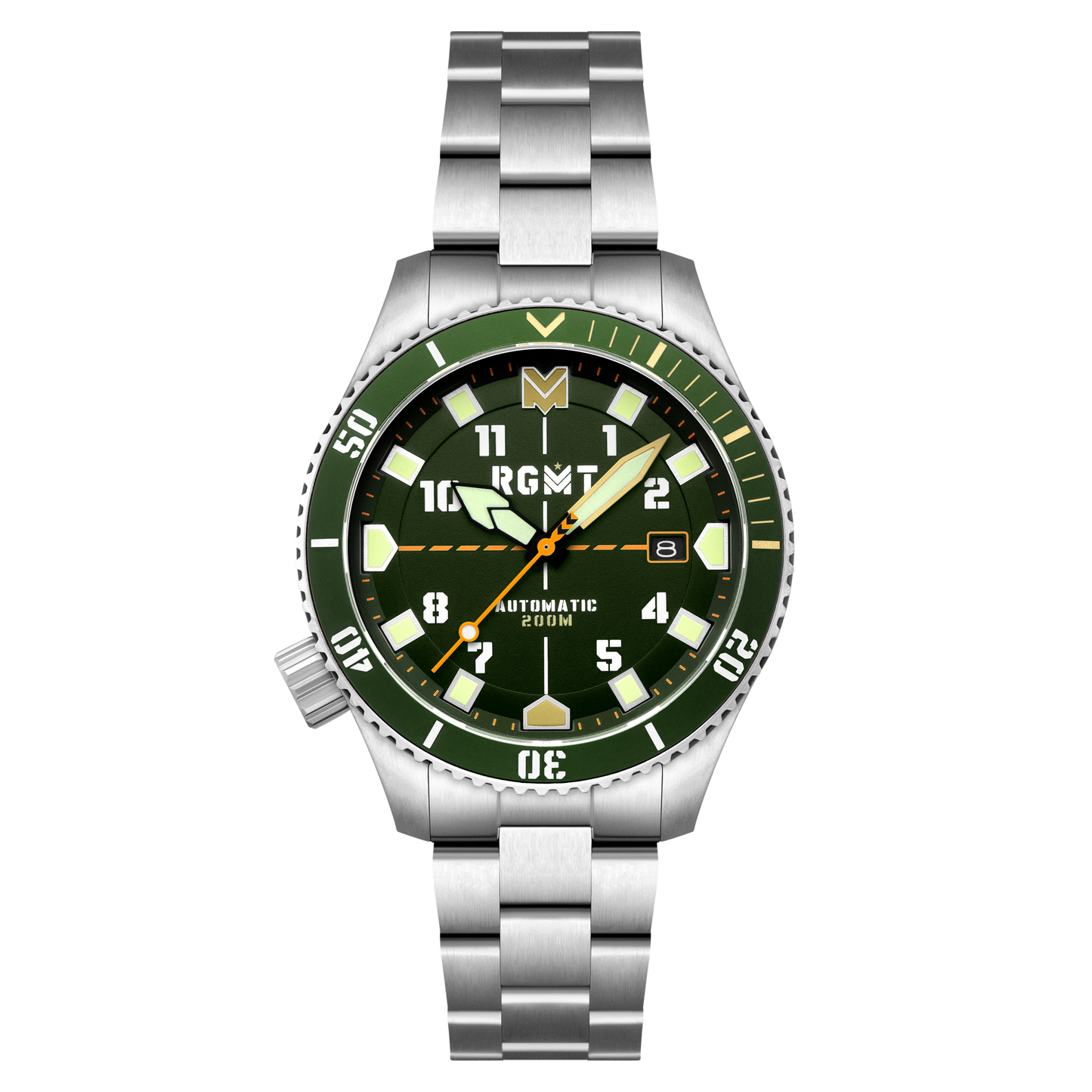 RGMT Men's 43mm Recon Diver Automatic Bracelet Watch