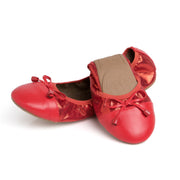 Talaria Flats Premium Ruby Red Flats