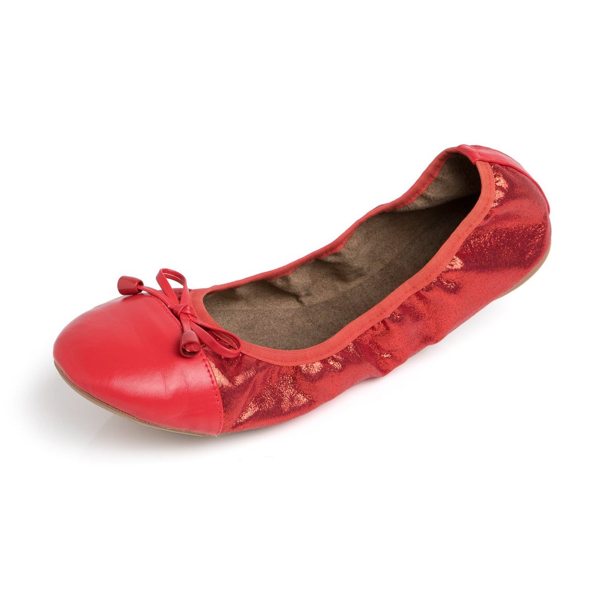 Talaria Flats Premium Ruby Red Flats