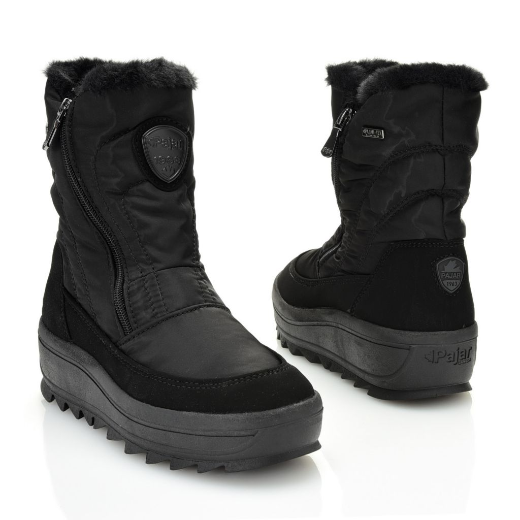 Pajar Canada Women's "Tanita" Side Zip Wedge Ankle Boots