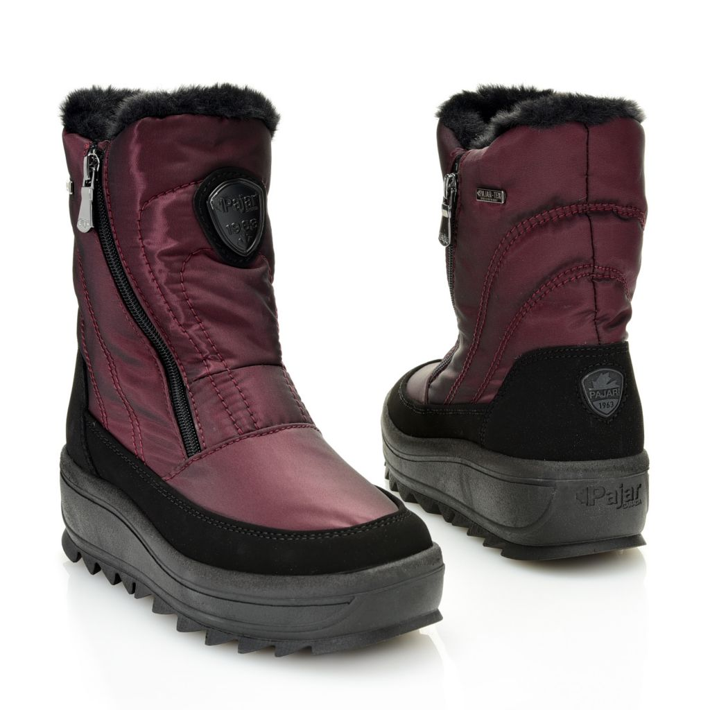 Pajar Canada Women's "Tanita" Side Zip Wedge Ankle Boots