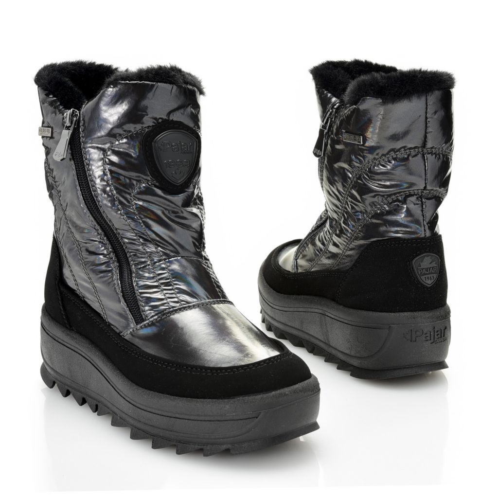 Pajar Canada Women's "Tanita" Side Zip Wedge Ankle Boots