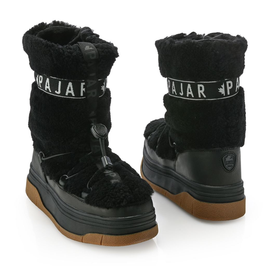 Pajar Canada Women's "Janie" Faux Sherpa & Nubuck High Boots