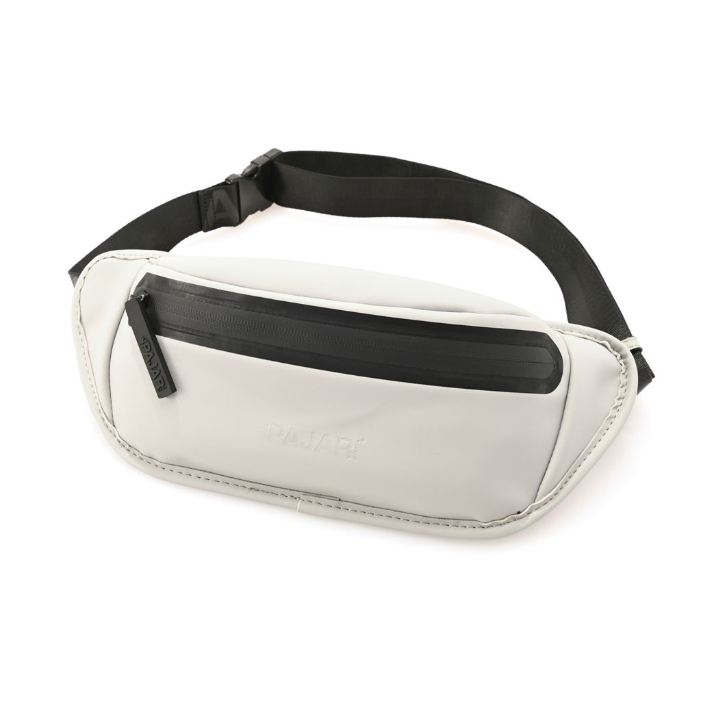 Pajar Light Grey Rubberized Belt Bag