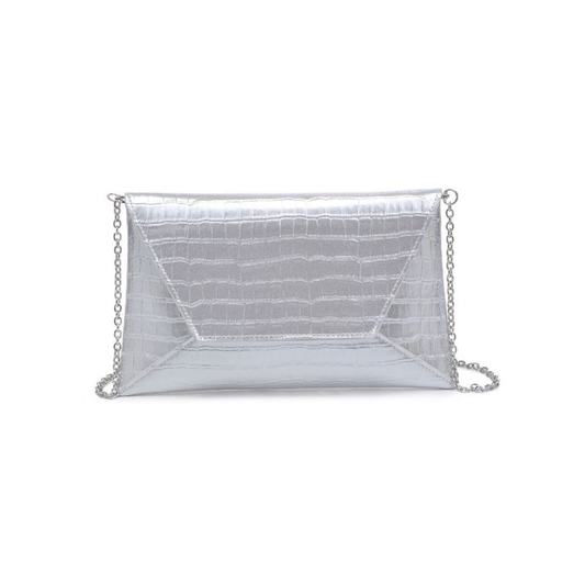 Urban Expressions Cora Croco Textured Faux Leather Envelope Bag