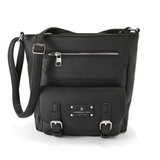 London Fog Stacey Multi Compartment Bucket Bag