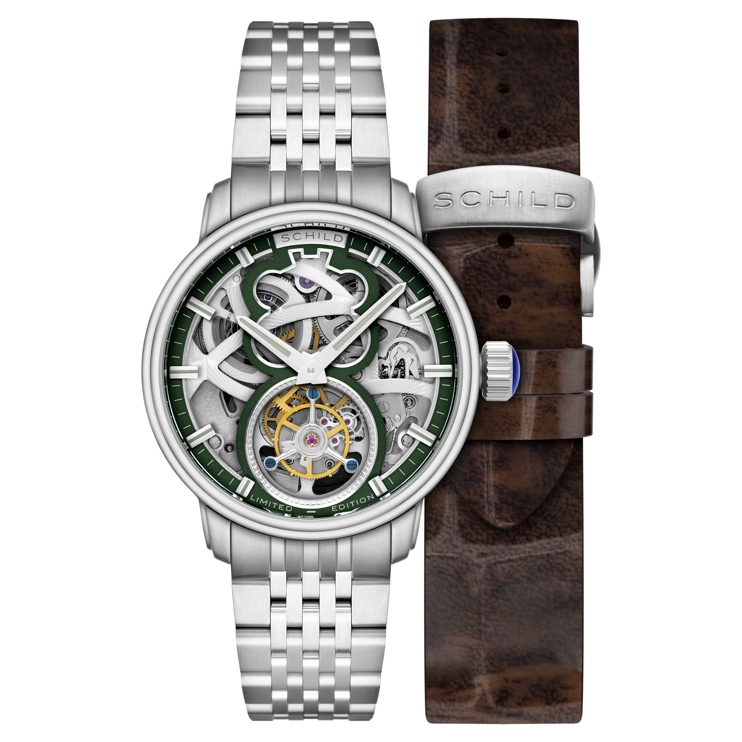Schild Men's 42mm Maximillian Automatic Tourbillion Limited Edition Watch
