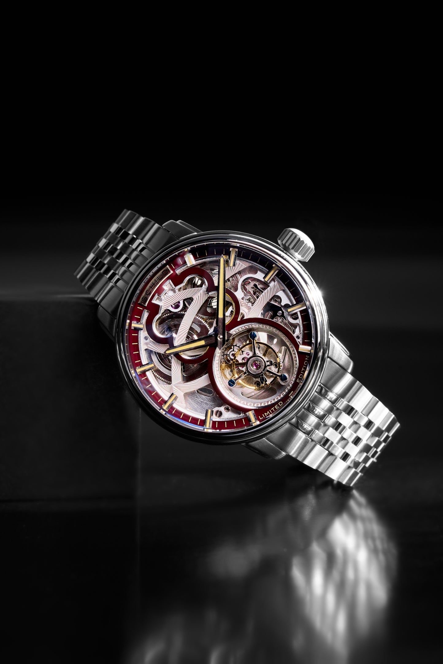 Schild Men's 42mm Maximillian Automatic Tourbillion Limited Edition Watch