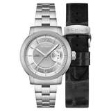 Schild Men's 44mm Heinrich Minimal Swiss Automatic Lmt Ed Interchangeable Watch