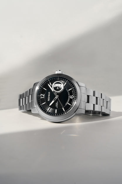 Schild Men's 44mm Heinrich Minimal Swiss Automatic Lmt Ed Interchangeable Watch