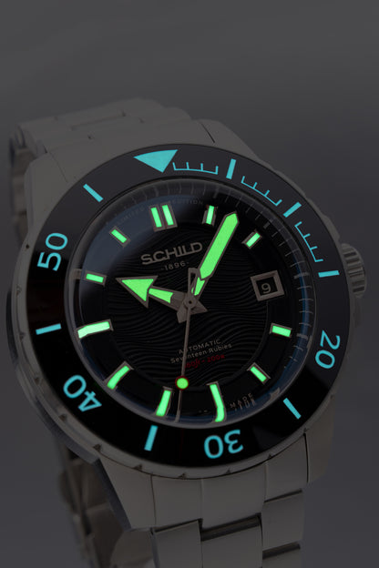Schild Men's 43mm Hermann Swiss Automatic Limited Edition Bracelet Watch